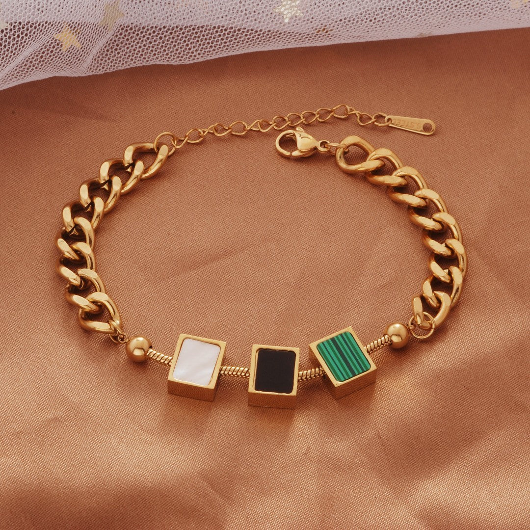 Wholesale Butterfly Titanium Steel Bracelet